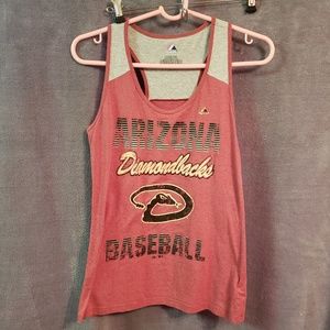 💲SALE💲Majestic Arizona Diamond Backs Tank